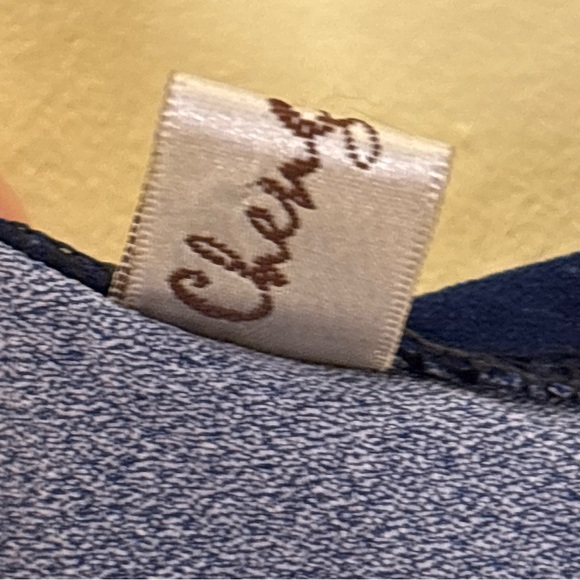 Navy Floral Maxi Skirt with Asymmetrical‎ Hem - Picture 2 of 10